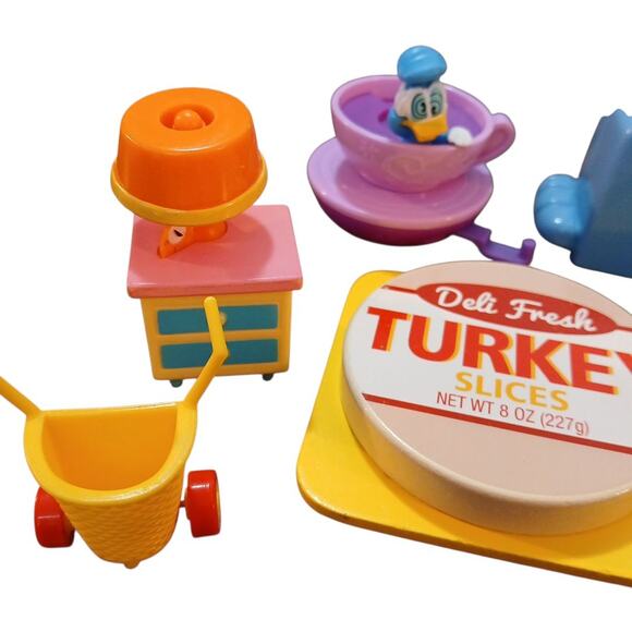 Vintage Lot of 20 Random Toys Plastic Wood McDonald's Melissa & Doug Disney - Picture 5 of 6